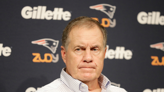 Bill Belichick Not Amused By Buttfumble Question